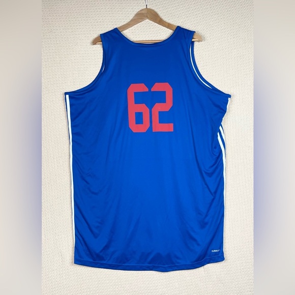 Adidas Blue Nations Basketball Jersey Men’s Size 3XT - Picture 2 of 9